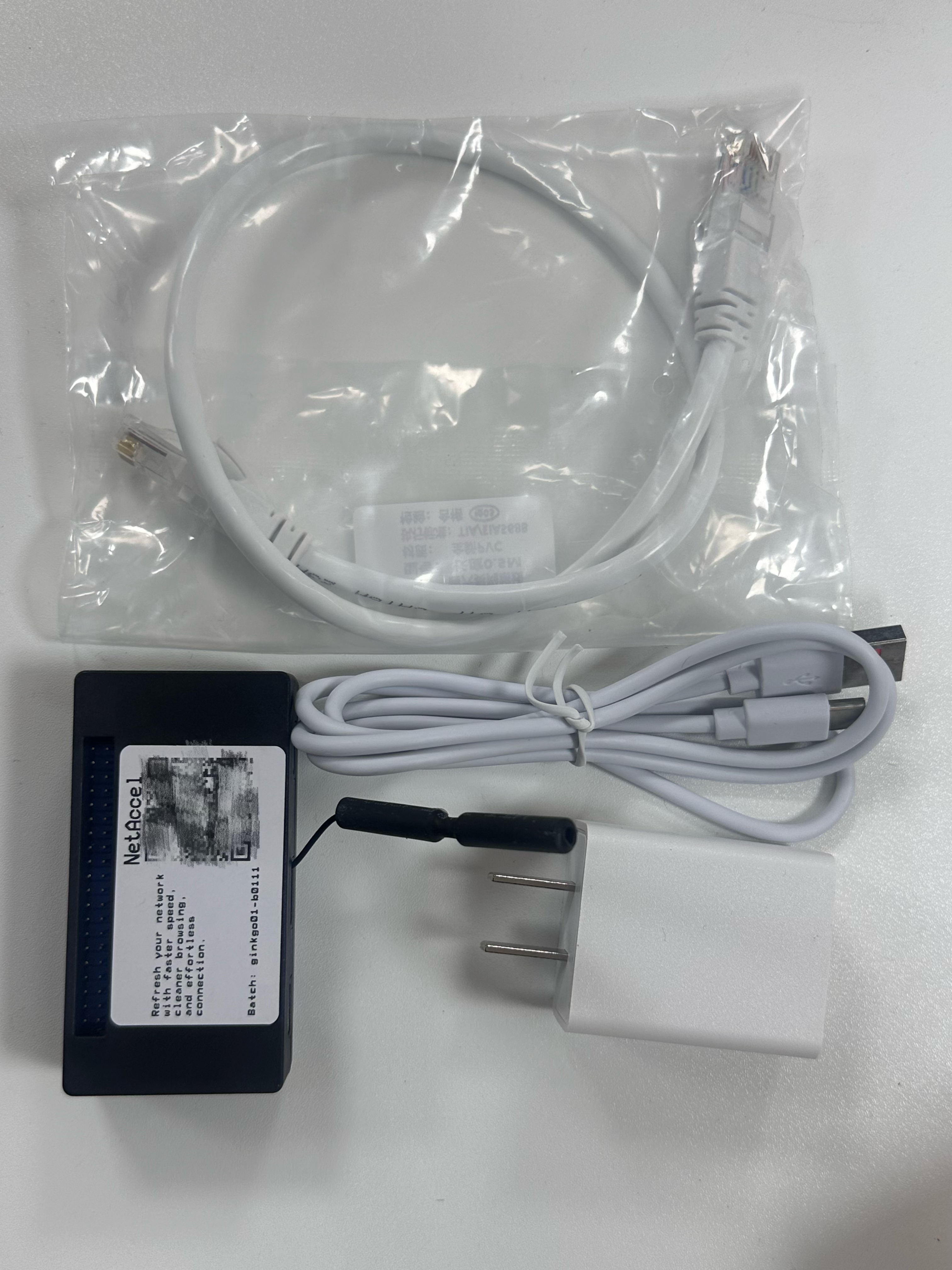 Unboxing illustration